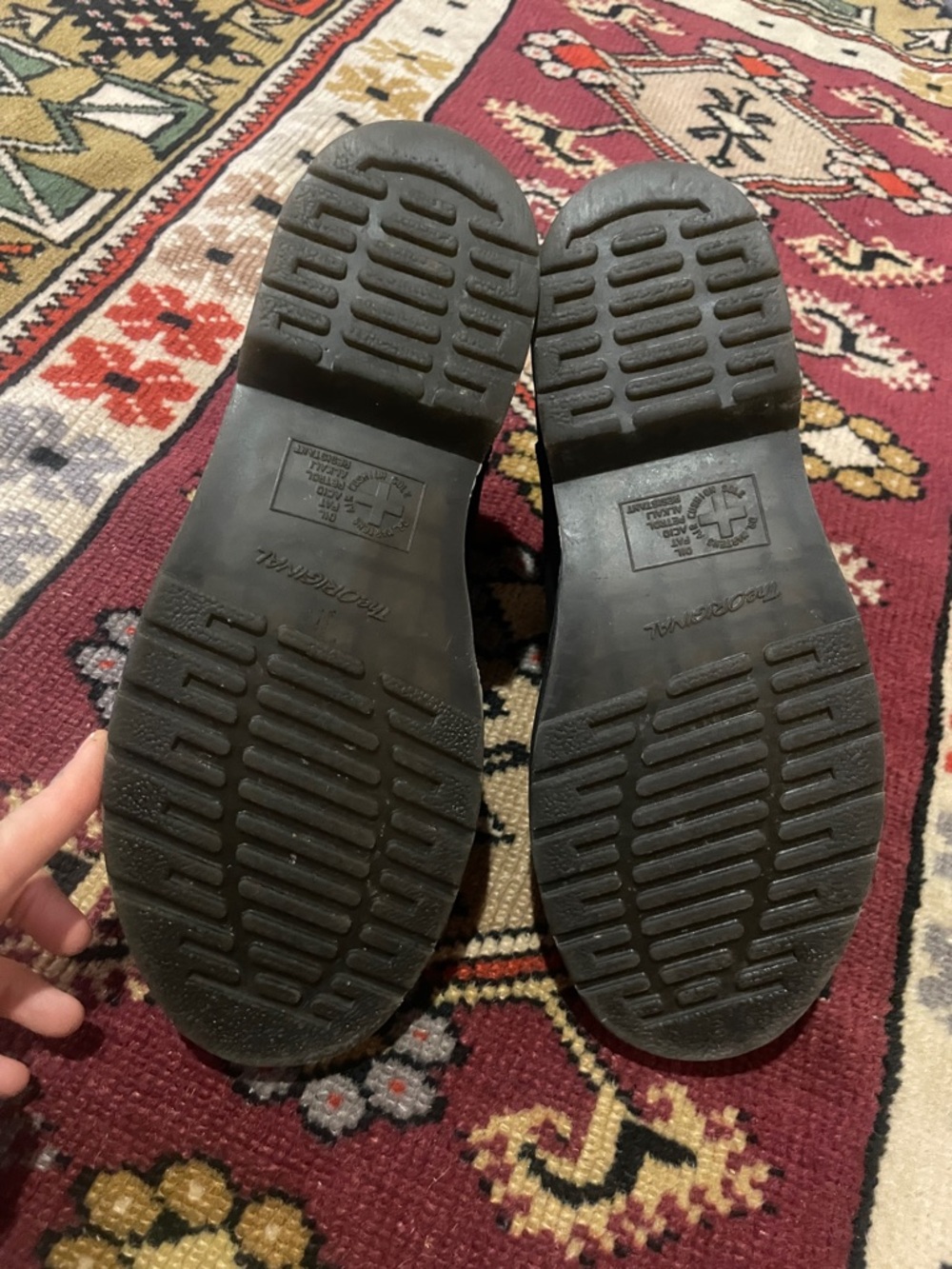Dr. Martens Black Leather Ankle Boots - Picture 6 of 6